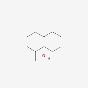 molecular formula C12H22O B1328901 Octahydro-4,8a-dimethyl-4a(2H)-naphthol CAS No. 5173-69-3