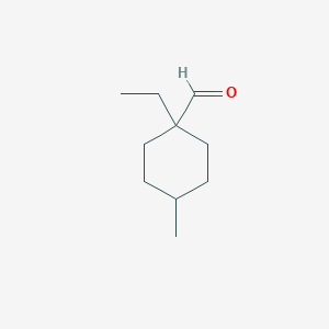 1-Ethyl-4-methylcyclohexane-1-carbaldehyde