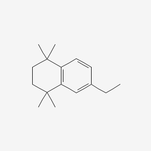 molecular formula C16H24 B1328903 6-乙基-1,1,4,4-四甲基四氢萘 CAS No. 80-81-9
