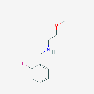 (2-Ethoxyethyl)[(2-fluorophenyl)methyl]amine