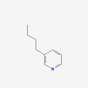 molecular formula C9H13N B1328907 3-Butylpyridine CAS No. 539-32-2