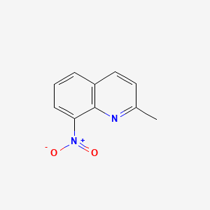 B1328908 2-Methyl-8-nitroquinoline CAS No. 881-07-2