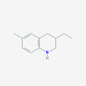 3-Ethyl-6-methyl-1,2,3,4-tetrahydroquinoline