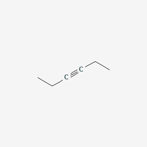 molecular formula C6H10 B1328910 Hex-3-yne CAS No. 928-49-4
