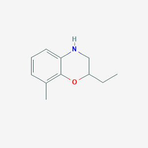 2-ethyl-8-methyl-3,4-dihydro-2H-1,4-benzoxazine