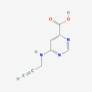 6-[(Prop-2-yn-1-yl)amino]pyrimidine-4-carboxylic acid