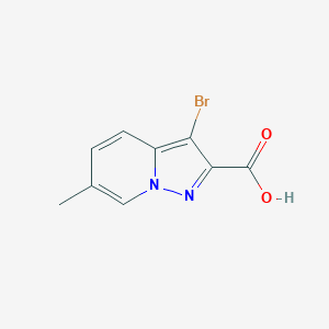 3-Bromo-6-methylpyrazolo[1,5-A]pyridine-2-carboxylic acid