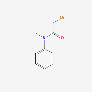 molecular formula C9H10BrNO B1328926 2-bromo-N-methyl-N-phenylacetamide CAS No. 29182-97-6