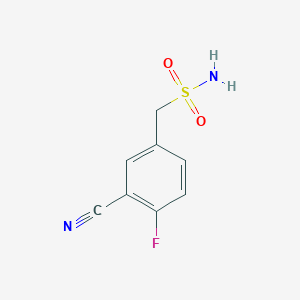 (3-Cyano-4-fluorophenyl)methanesulfonamide