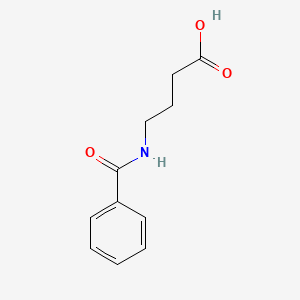 molecular formula C11H13NO3 B1328938 4-benzamidobutanoic acid CAS No. 35340-63-7