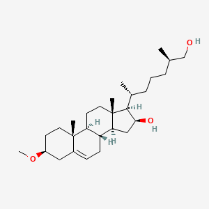 (3B,16B,25R)-16,26-Dihydroxy-3-O-methylcholesterol