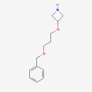 3-[3-(Benzyloxy)propoxy]azetidine