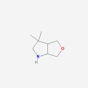 3,3-Dimethyl-hexahydro-1H-furo[3,4-b]pyrrole