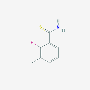 2-Fluoro-3-methylbenzene-1-carbothioamide