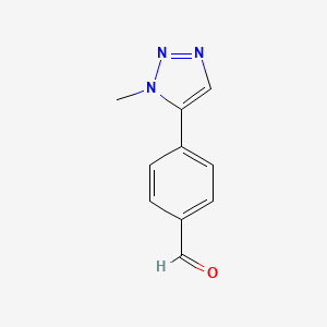 4-(1-Methyl-1H-1,2,3-triazol-5-yl)benzaldehyde