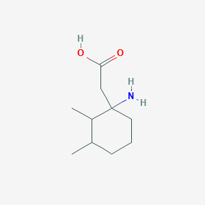 2-(1-Amino-2,3-dimethylcyclohexyl)acetic acid