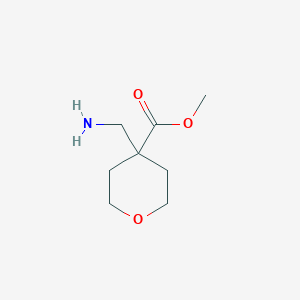 Methyl 4-(aminomethyl)tetrahydro-2H-pyran-4-carboxylate