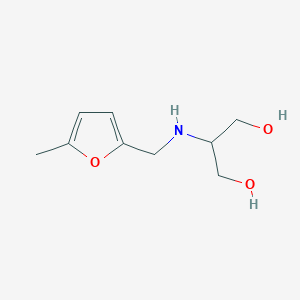 2-{[(5-Methylfuran-2-yl)methyl]amino}propane-1,3-diol