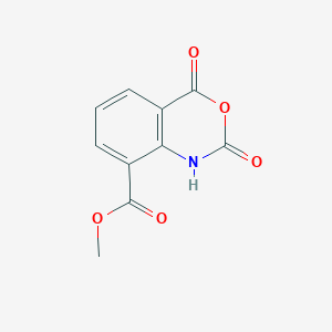 molecular formula C10H7NO5 B1328962 methyl 2,4-dioxo-2,4-dihydro-1H-benzo[d][1,3]oxazine-8-carboxylate CAS No. 886362-85-2