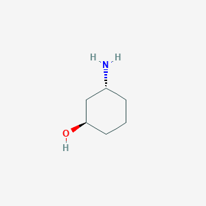 molecular formula C6H13NO B1328966 (1R,3R)-3-aminocyclohexanol CAS No. 721884-82-8