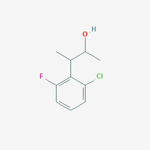 3-(2-Chloro-6-fluorophenyl)butan-2-ol