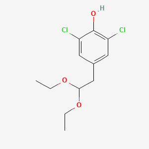 2,6-Dichloro-4-(2,2-diethoxyethyl)phenol