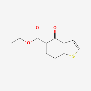 Ethyl 4-oxo-4,5,6,7-tetrahydro-1-benzothiophene-5-carboxylate