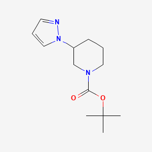 Tert-butyl 3-(1H-pyrazol-1-YL)piperidine-1-carboxylate