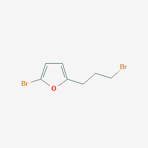 2-Bromo-5-(3-bromopropyl)furan