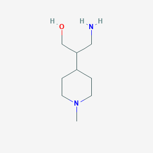 3-Amino-2-(1-methylpiperidin-4-YL)propan-1-OL