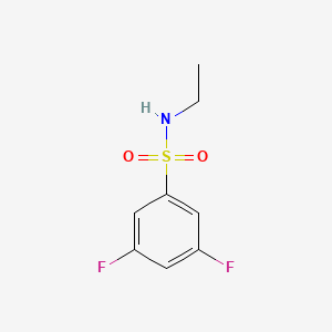 N-ethyl-3,5-difluorobenzene-1-sulfonamide