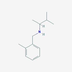 (3-Methylbutan-2-yl)[(2-methylphenyl)methyl]amine