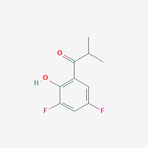 1-(3,5-Difluoro-2-hydroxyphenyl)-2-methylpropan-1-one