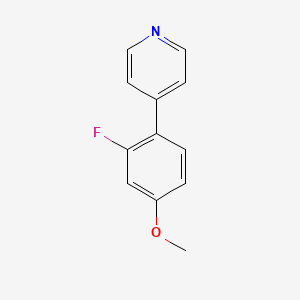 4-(2-Fluoro-4-methoxyphenyl)pyridine