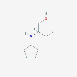 2-(Cyclopentylamino)butan-1-ol