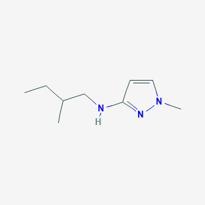 1-methyl-N-(2-methylbutyl)-1H-pyrazol-3-amine