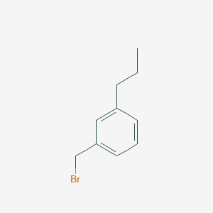 molecular formula C10H13Br B13290247 1-(Bromomethyl)-3-propylbenzene 