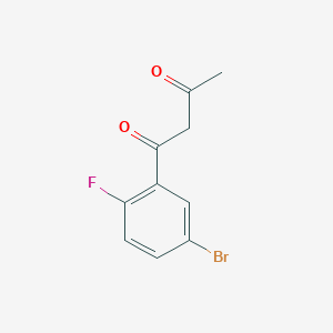 1-(5-Bromo-2-fluorophenyl)butane-1,3-dione