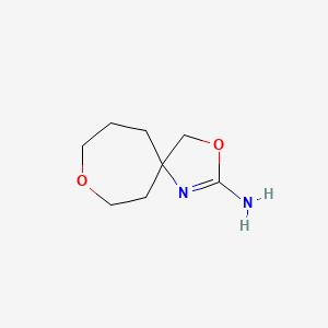 3,8-Dioxa-1-azaspiro[4.6]undec-1-en-2-amine