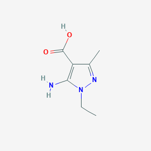 5-Amino-1-ethyl-3-methyl-1H-pyrazole-4-carboxylic acid