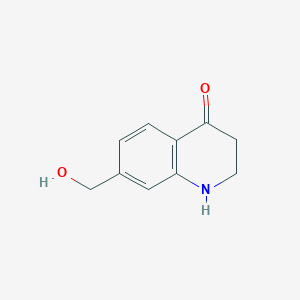 7-(Hydroxymethyl)-1,2,3,4-tetrahydroquinolin-4-one