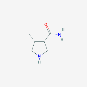 4-Methylpyrrolidine-3-carboxamide