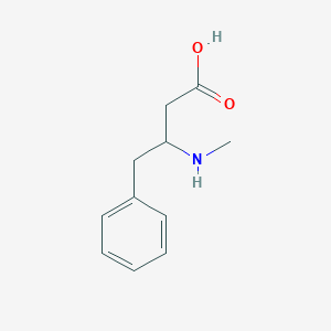 3-(Methylamino)-4-phenylbutanoic acid