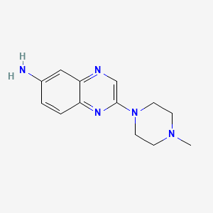 2-(4-Methyl-1-piperazinyl)-6-quinoxalinamine