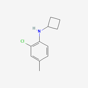 2-chloro-N-cyclobutyl-4-methylaniline