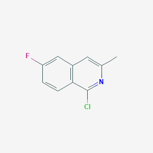 1-Chloro-6-fluoro-3-methylisoquinoline