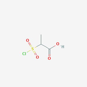 2-(Chlorosulfonyl)propanoic acid