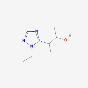 3-(1-Ethyl-1H-1,2,4-triazol-5-yl)butan-2-ol