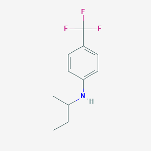 N-(Butan-2-yl)-4-(trifluoromethyl)aniline