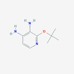 2-(tert-Butoxy)pyridine-3,4-diamine